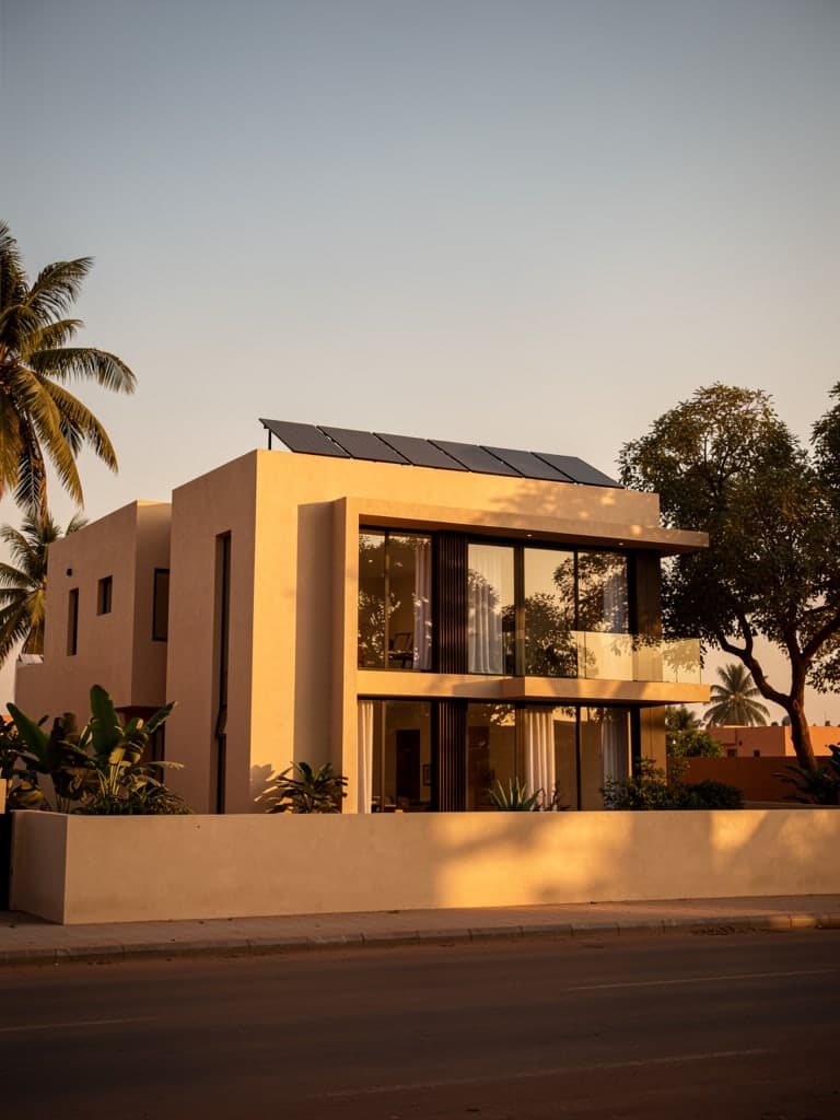 Villa retrofit, KNX added to an existing house